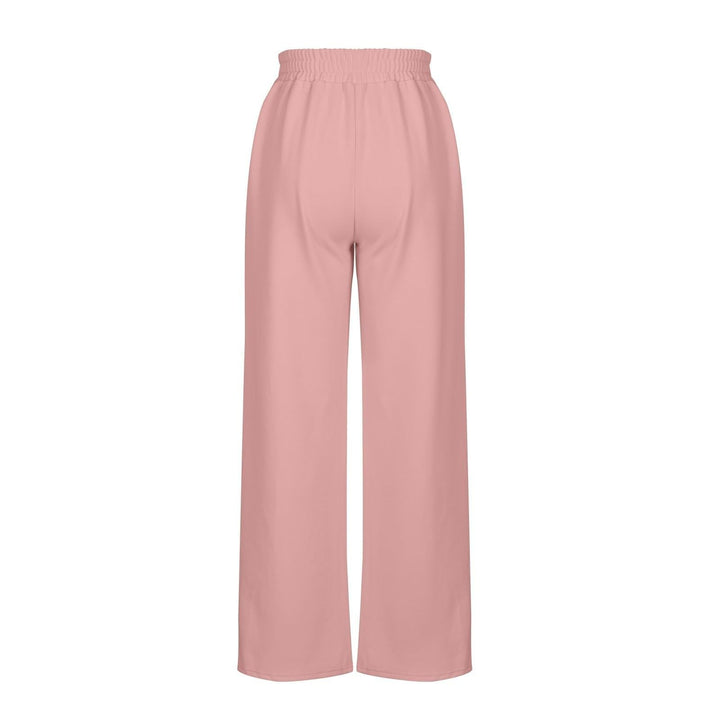 Women’s Casual High Waisted Leg Sweatpants