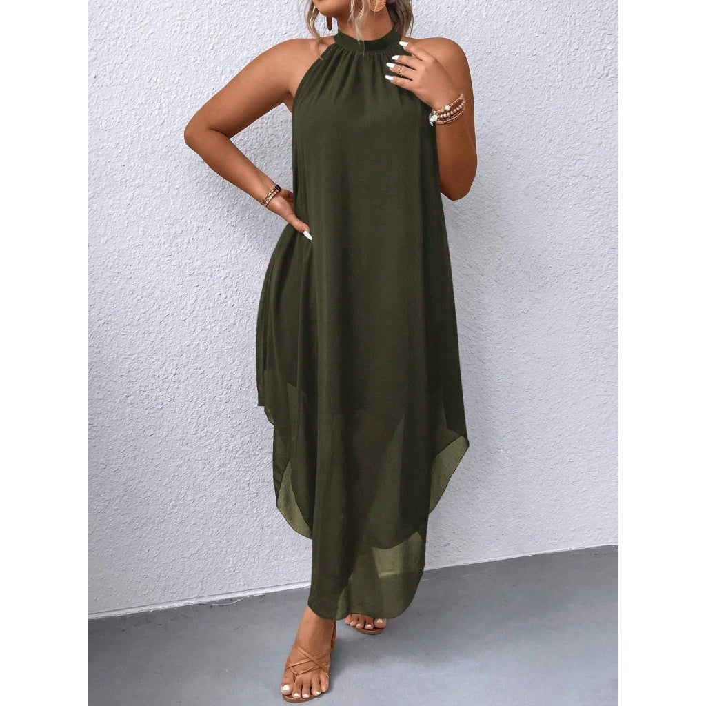 Women’s Halter Maxi Dress