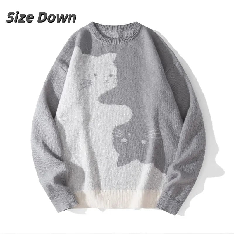 Women’s Cat Graphic Knit Sweater
