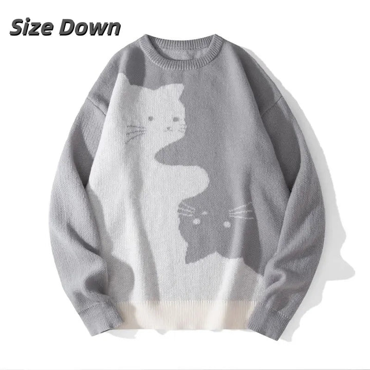 Women’s Cat Graphic Knit Sweater
