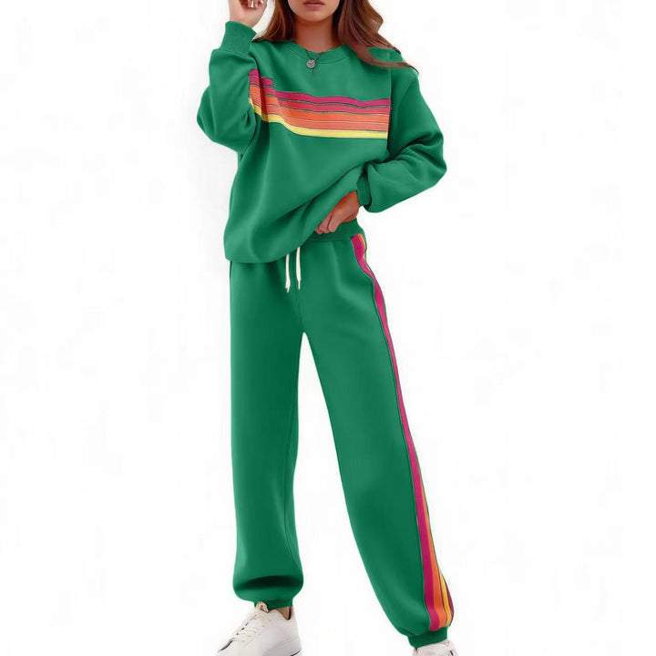 Women's 2-Piece Boxy Sweat Set Outfit