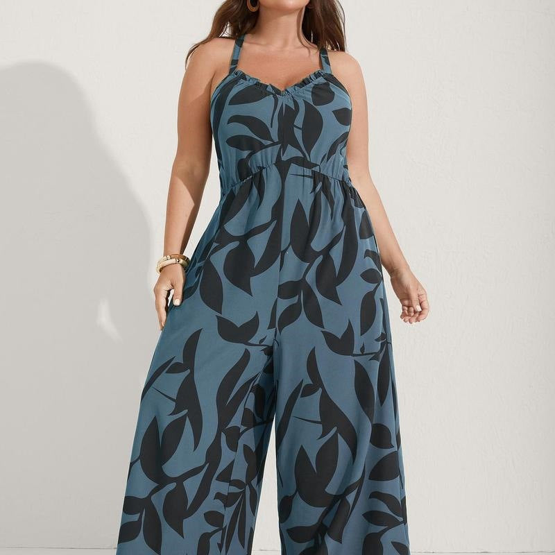 Women’s Boho Printed Jumpsuit