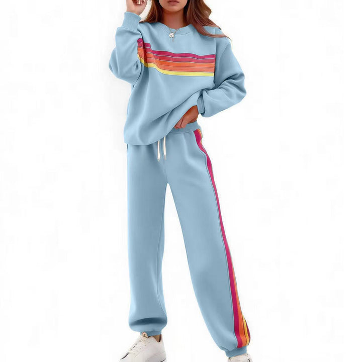 Women's 2-Piece Boxy Sweat Set Outfit