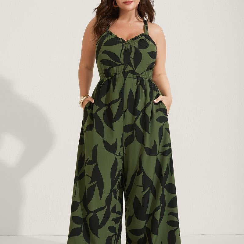 Women’s Boho Printed Jumpsuit