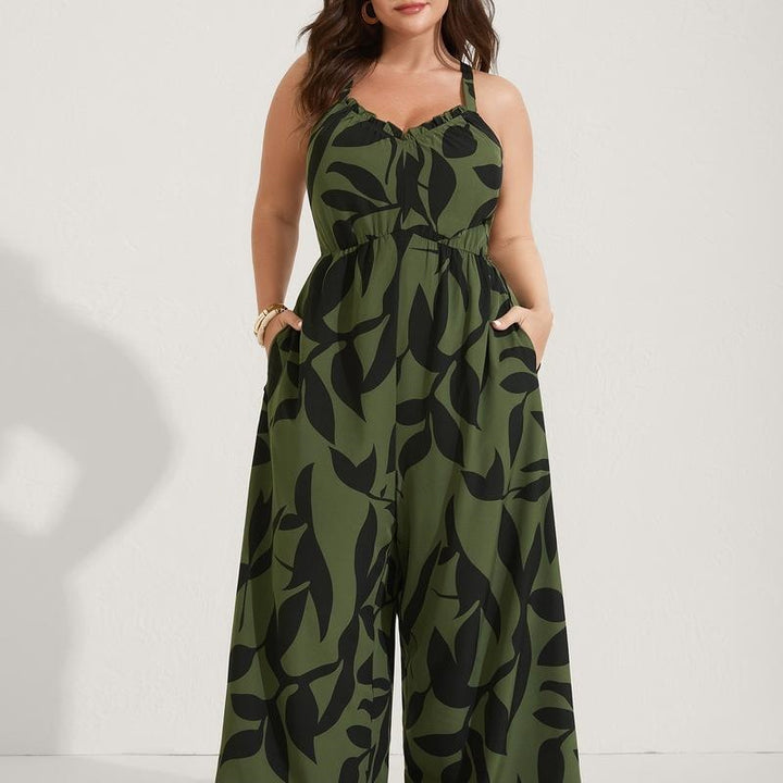 Women’s Boho Printed Jumpsuit