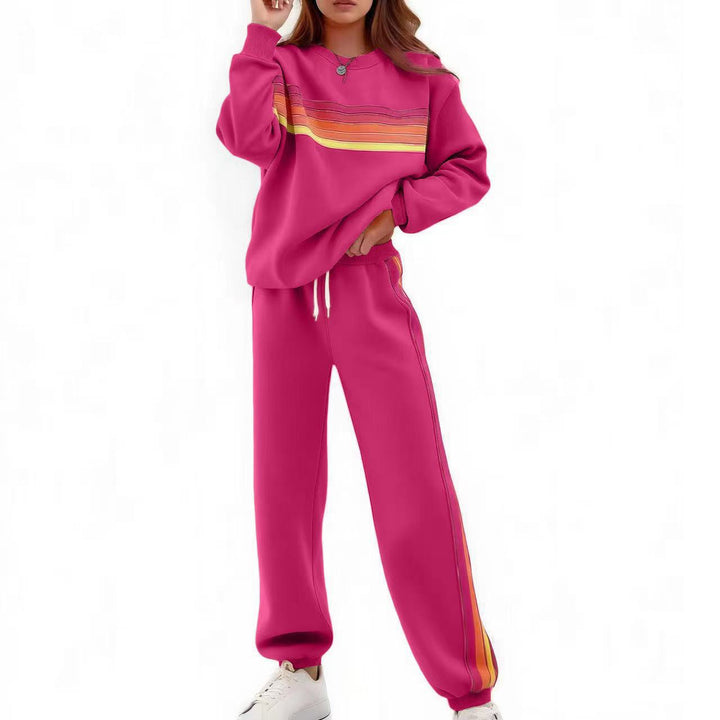 Women's 2-Piece Boxy Sweat Set Outfit