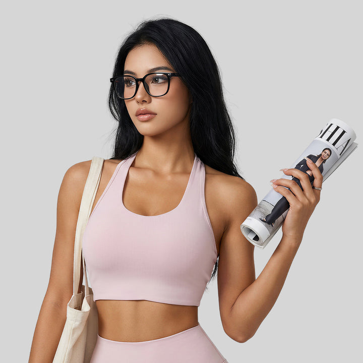 Women’s High Support Sports Bra – Built-In Pads