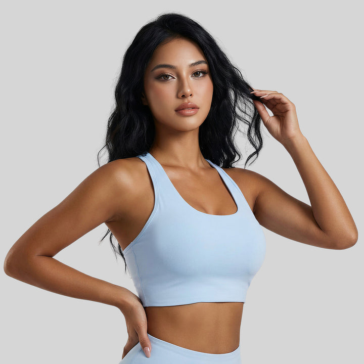 Women’s High Support Sports Bra – Built-In Pads