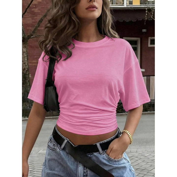 Women’s Ruched Waist T-Shirt
