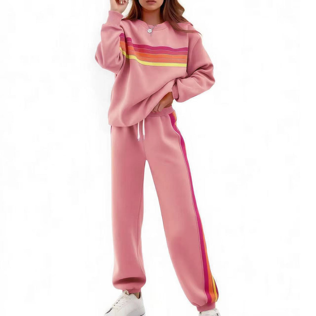 Women's 2-Piece Boxy Sweat Set Outfit