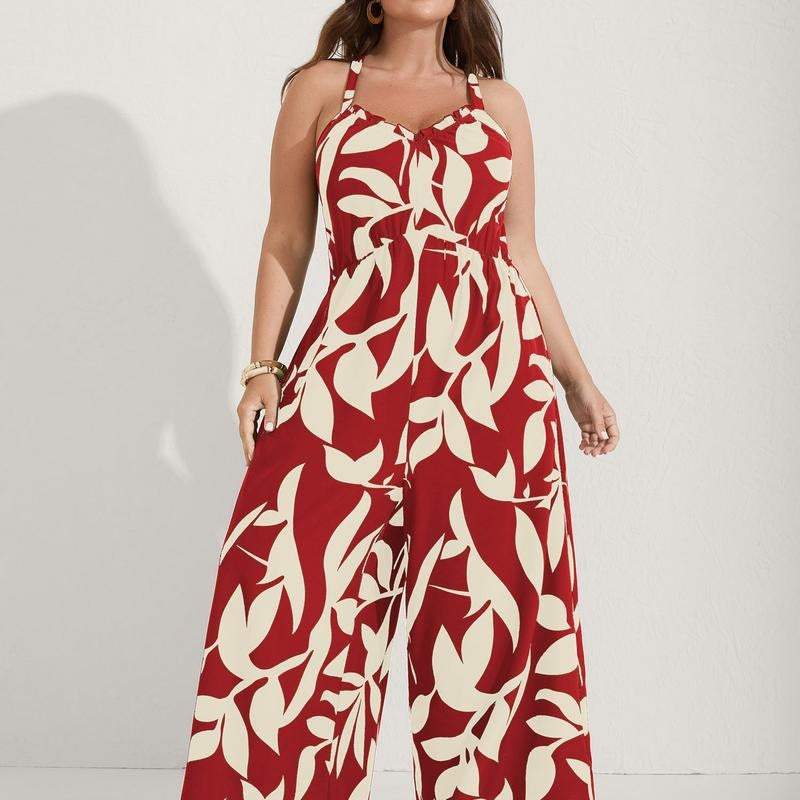 Women’s Boho Printed Jumpsuit