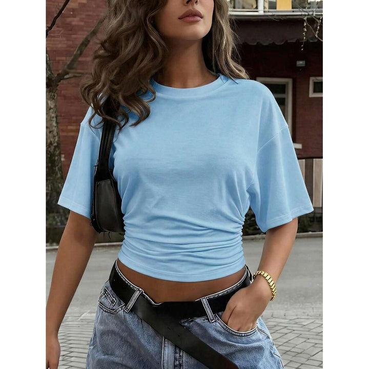 Women’s Ruched Waist T-Shirt