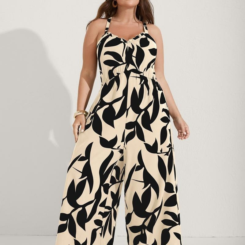 Women’s Boho Printed Jumpsuit