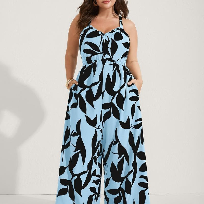 Women’s Boho Printed Jumpsuit