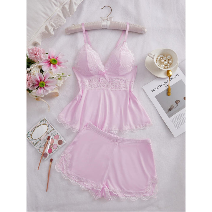 Women’s Lace Modal Pajama Set