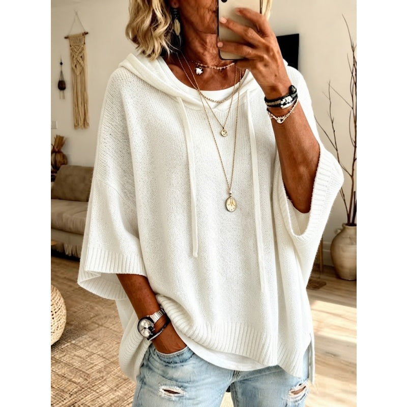 Women’s Knit Hooded Pullover