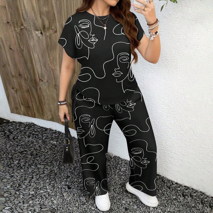 Women's Plus Size 2-Piece Set Outfit