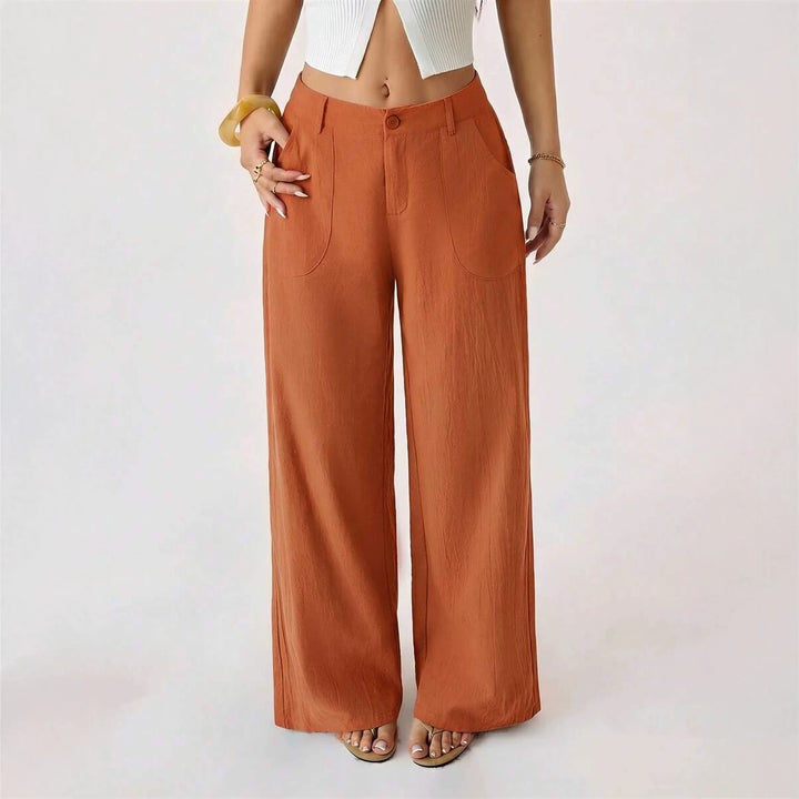 Women’s Linen Wide Leg Pants