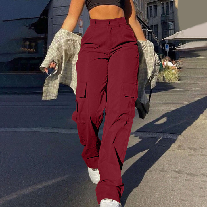 Women’s High Waist Cargo Pants