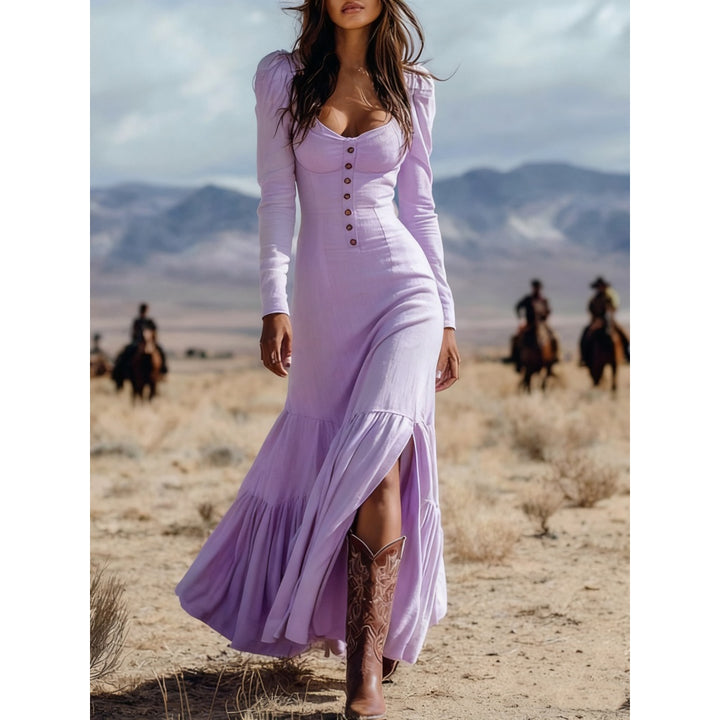 Women’s Western Maxi Dress