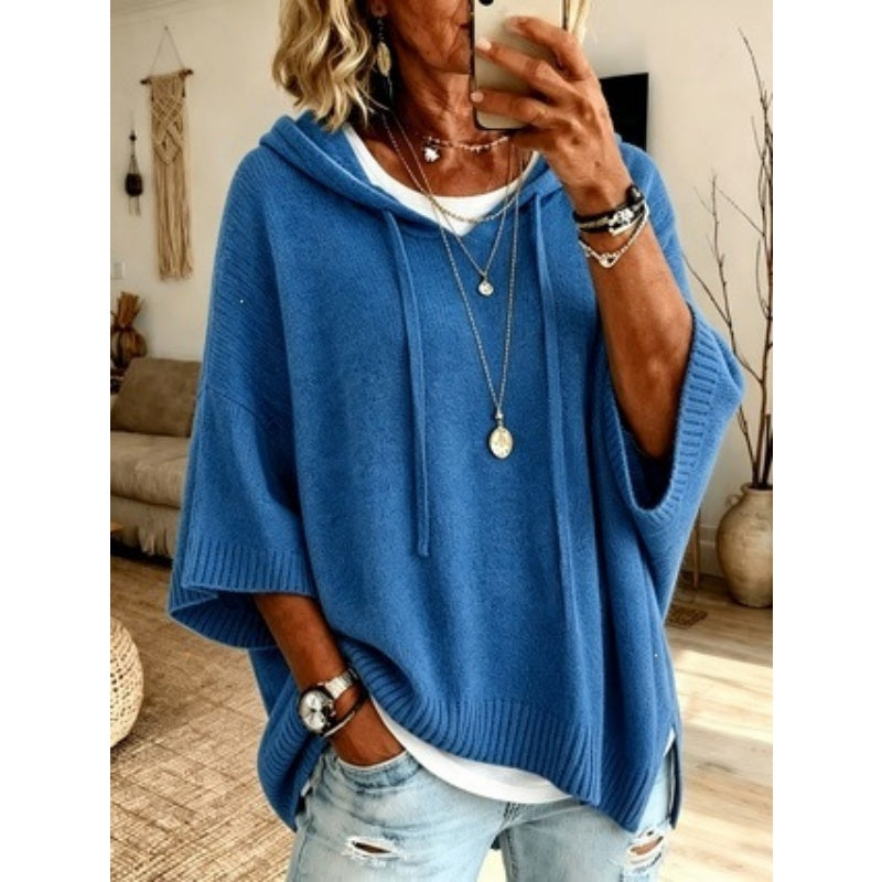 Women’s Knit Hooded Pullover