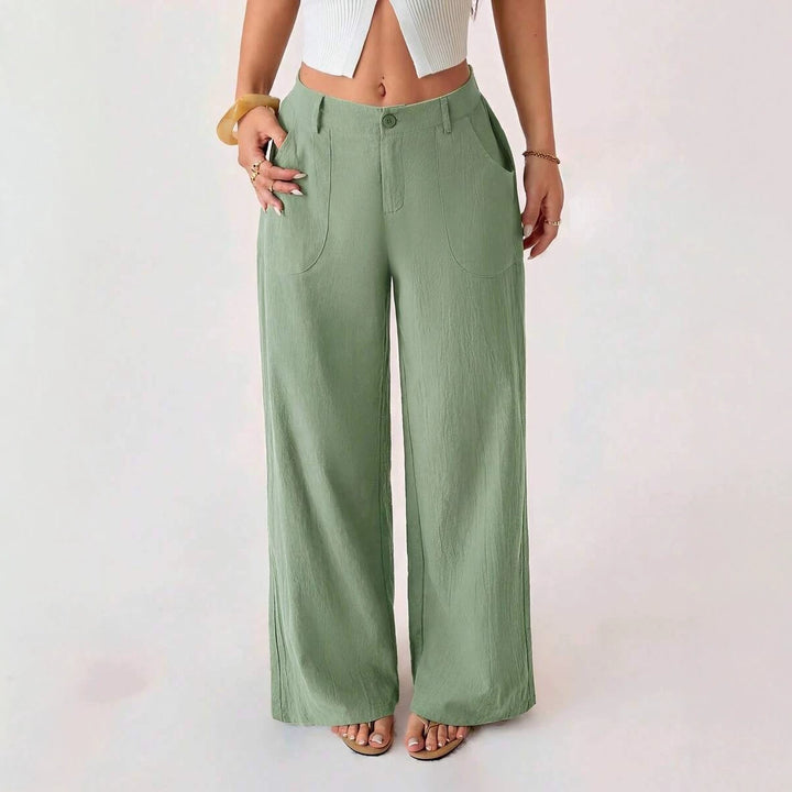 Women’s Linen Wide Leg Pants
