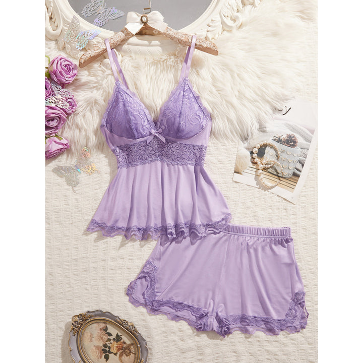 Women’s Lace Modal Pajama Set