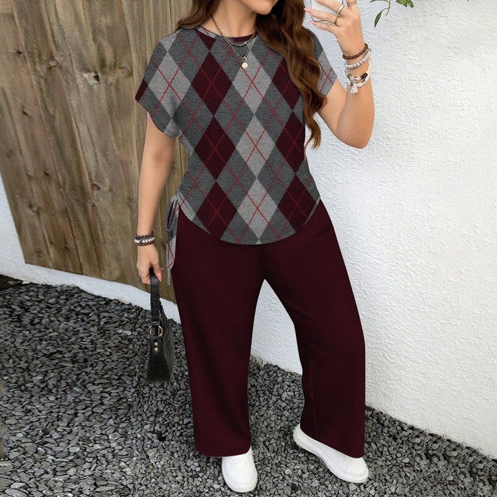 Women's Plus Size 2-Piece Set Outfit