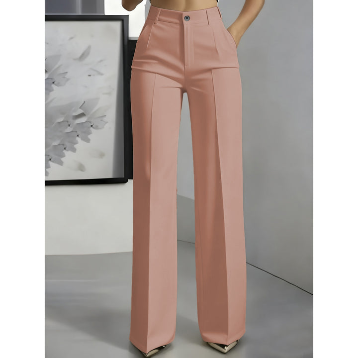 Women’s High-Waisted Straight-Leg Pants