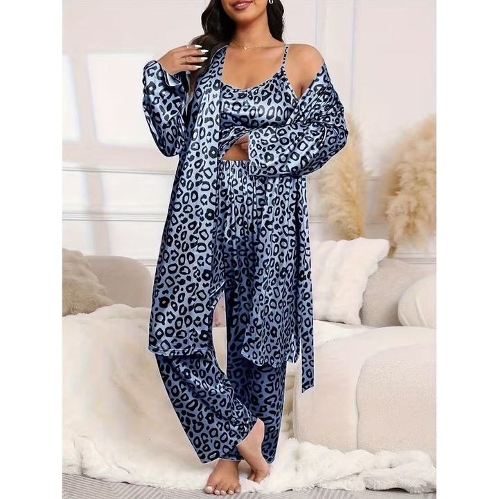 Plus Size Women’s 3-Piece Sleepwear Set