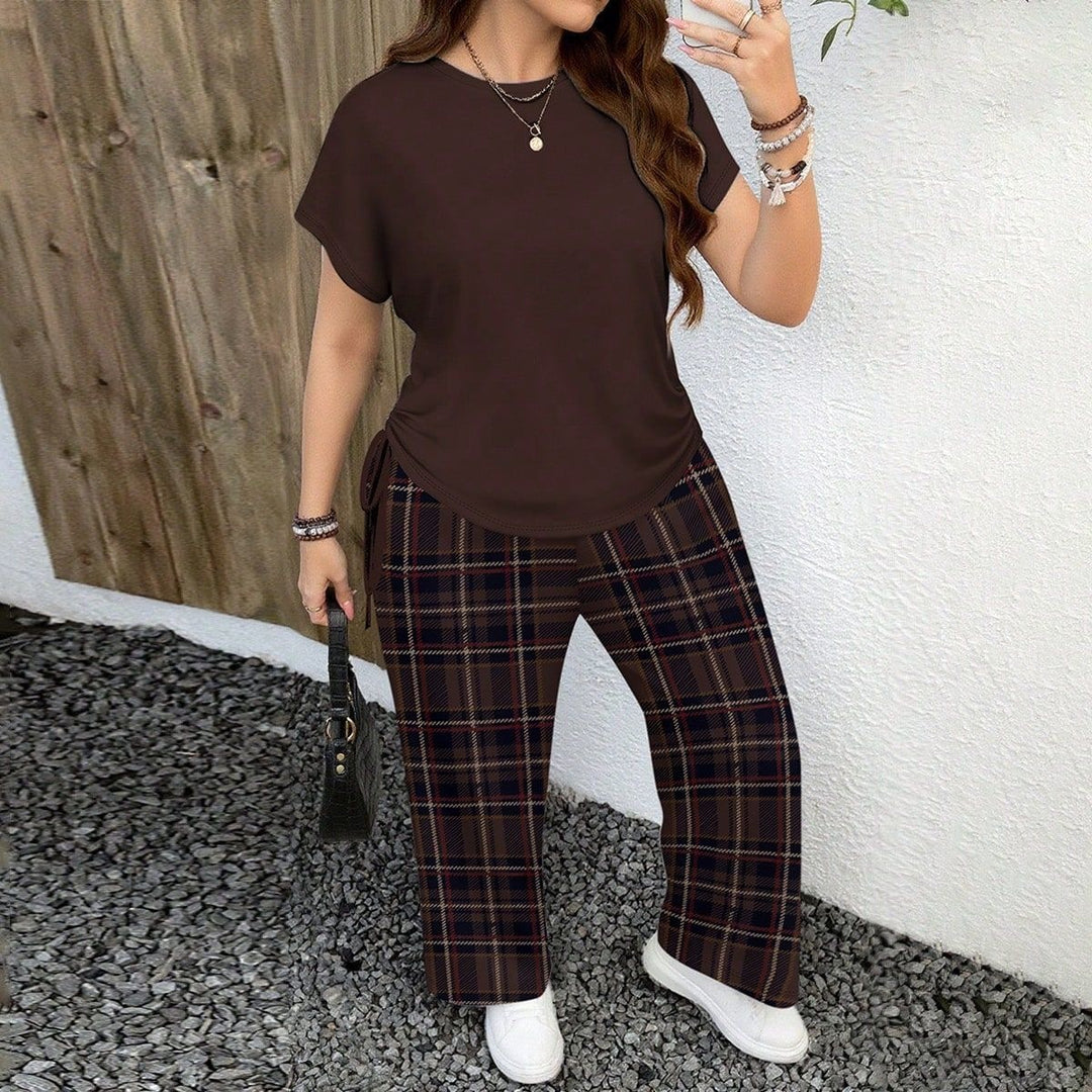 Women's Plus Size 2-Piece Set Outfit