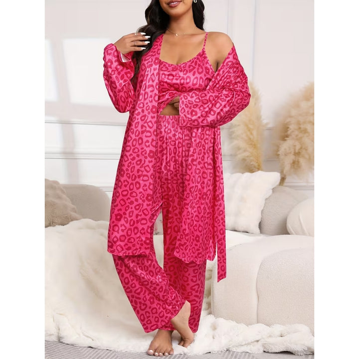 Plus Size Women’s 3-Piece Sleepwear Set