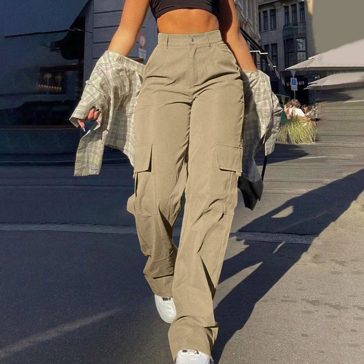 Women’s High Waist Cargo Pants