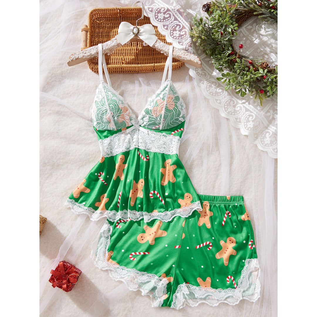 Women’s Lace Modal Pajama Set