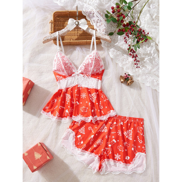 Women’s Lace Modal Pajama Set
