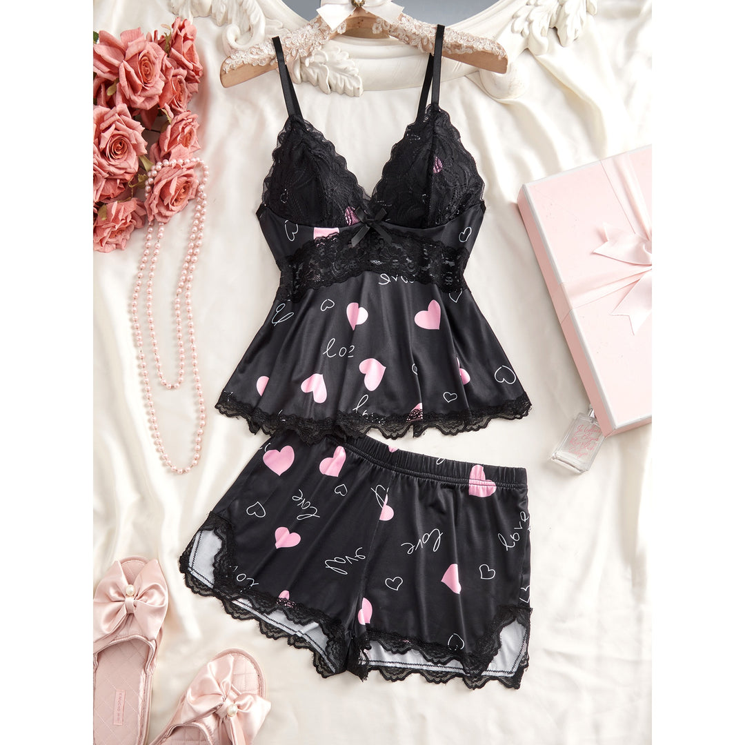 Women’s Lace Modal Pajama Set