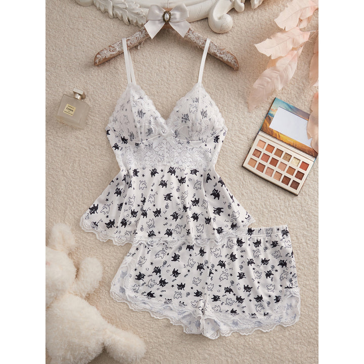 Women’s Lace Modal Pajama Set