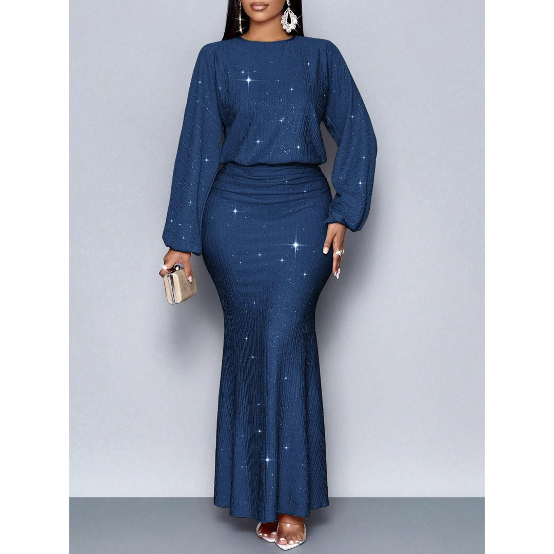 Women’s Sequin Mermaid Maxi Dress