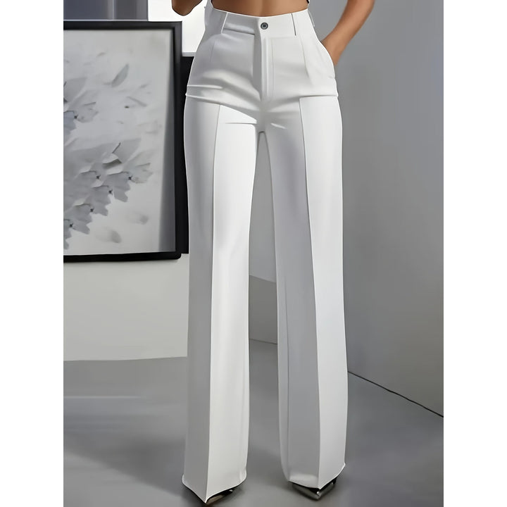 Women’s High-Waisted Straight-Leg Pants