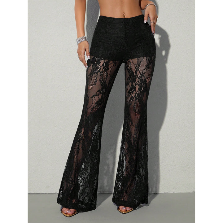 Women’s Lace Flare Pants