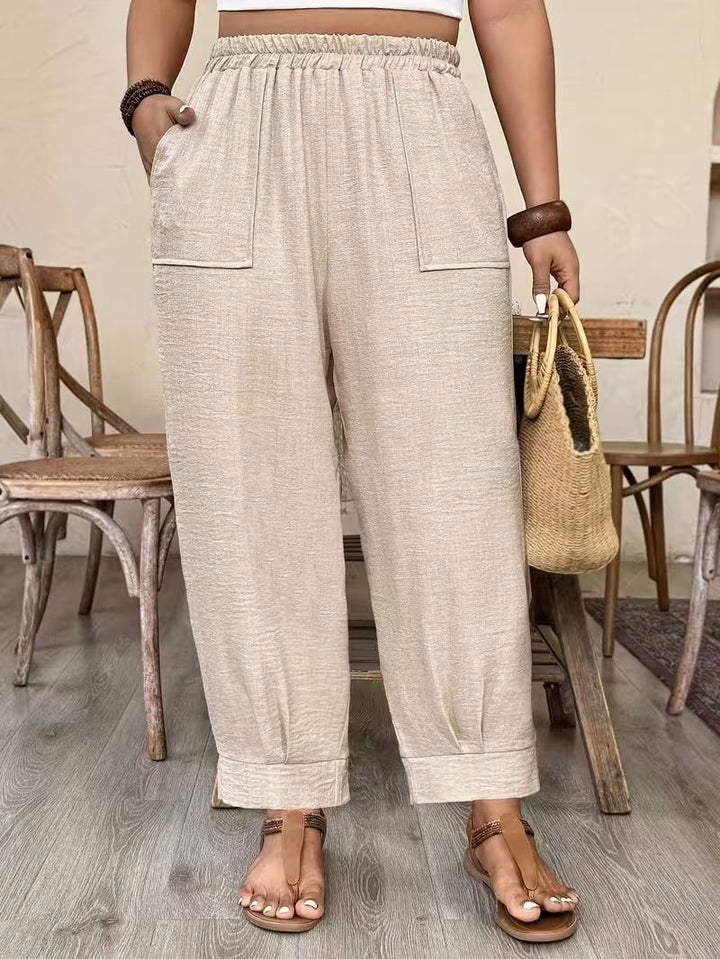 Women’s Plus Size Relaxed Harem Pants