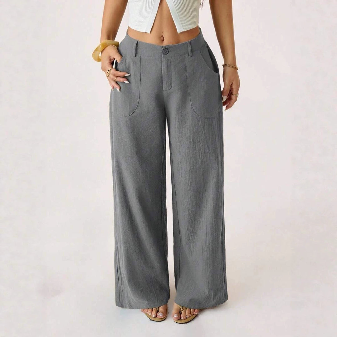 Women’s Linen Wide Leg Pants