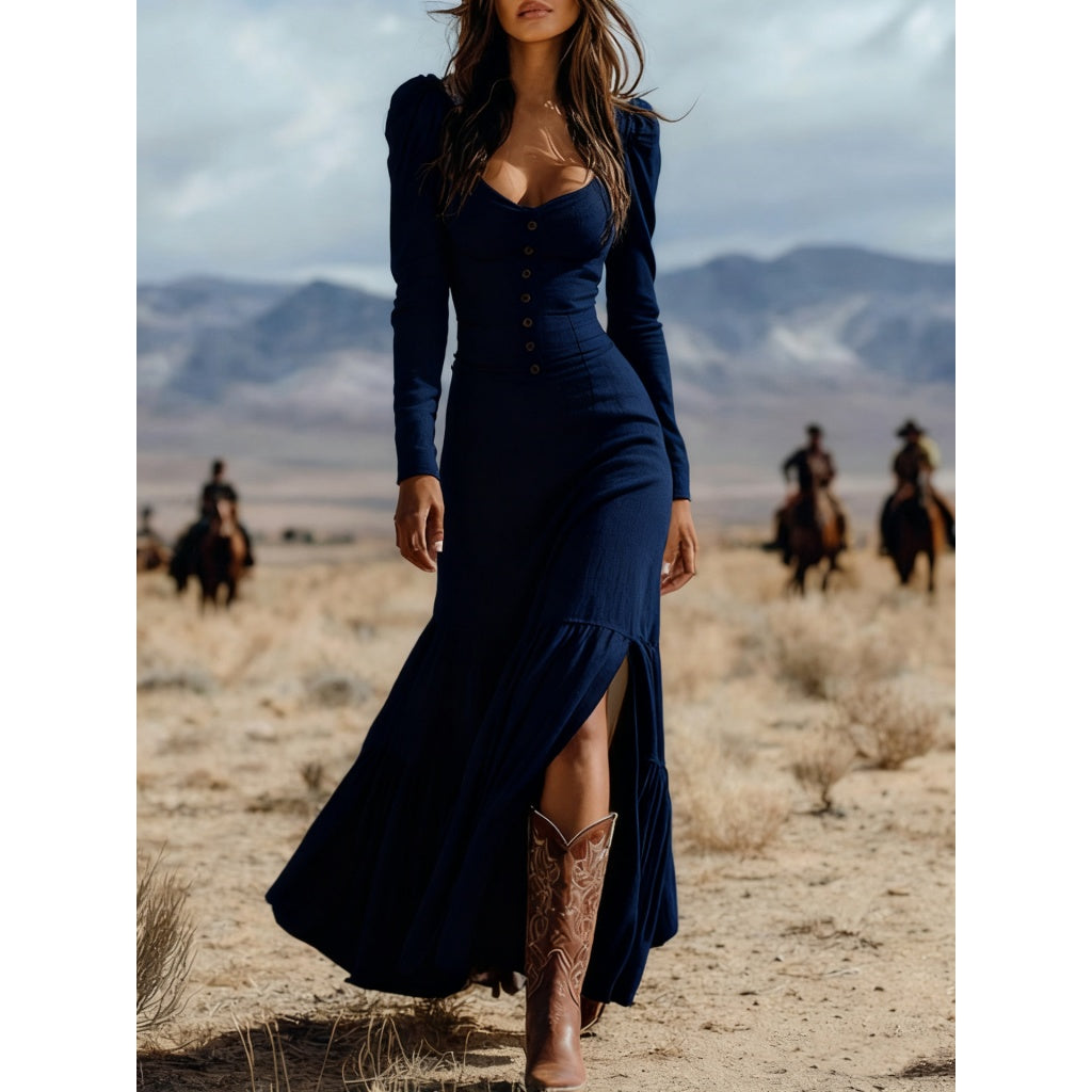 Women’s Western Maxi Dress