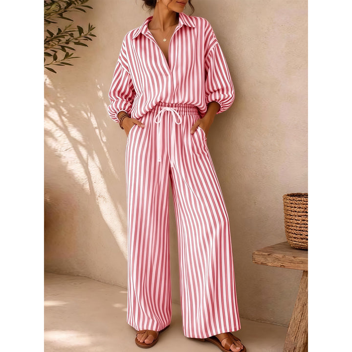Women’s Striped 2-Piece Set