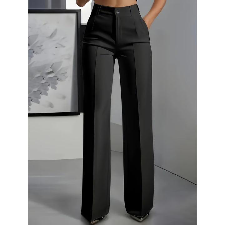 Women’s High-Waisted Straight-Leg Pants