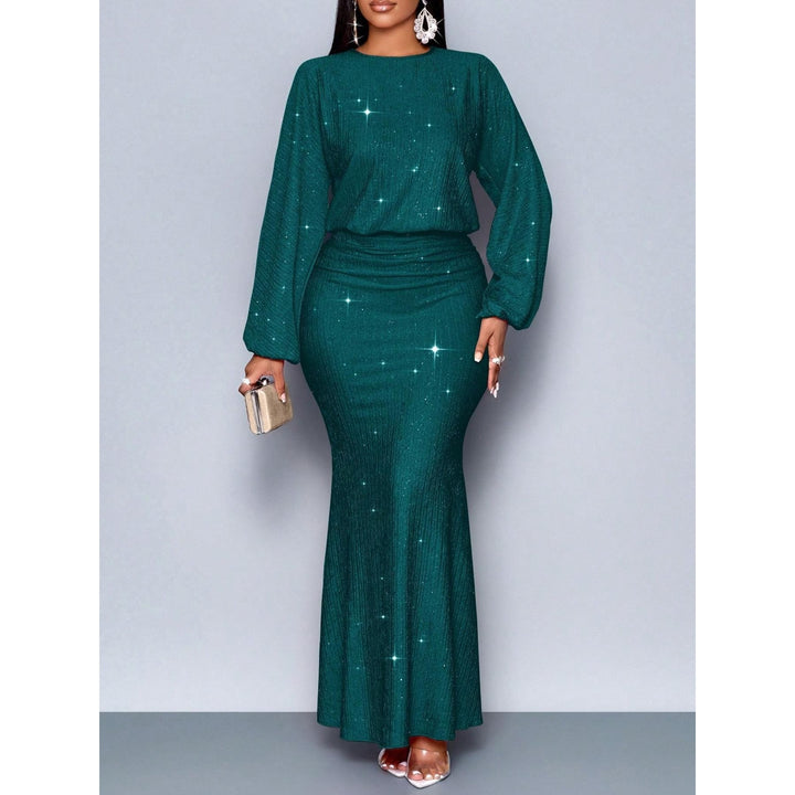 Women’s Sequin Mermaid Maxi Dress