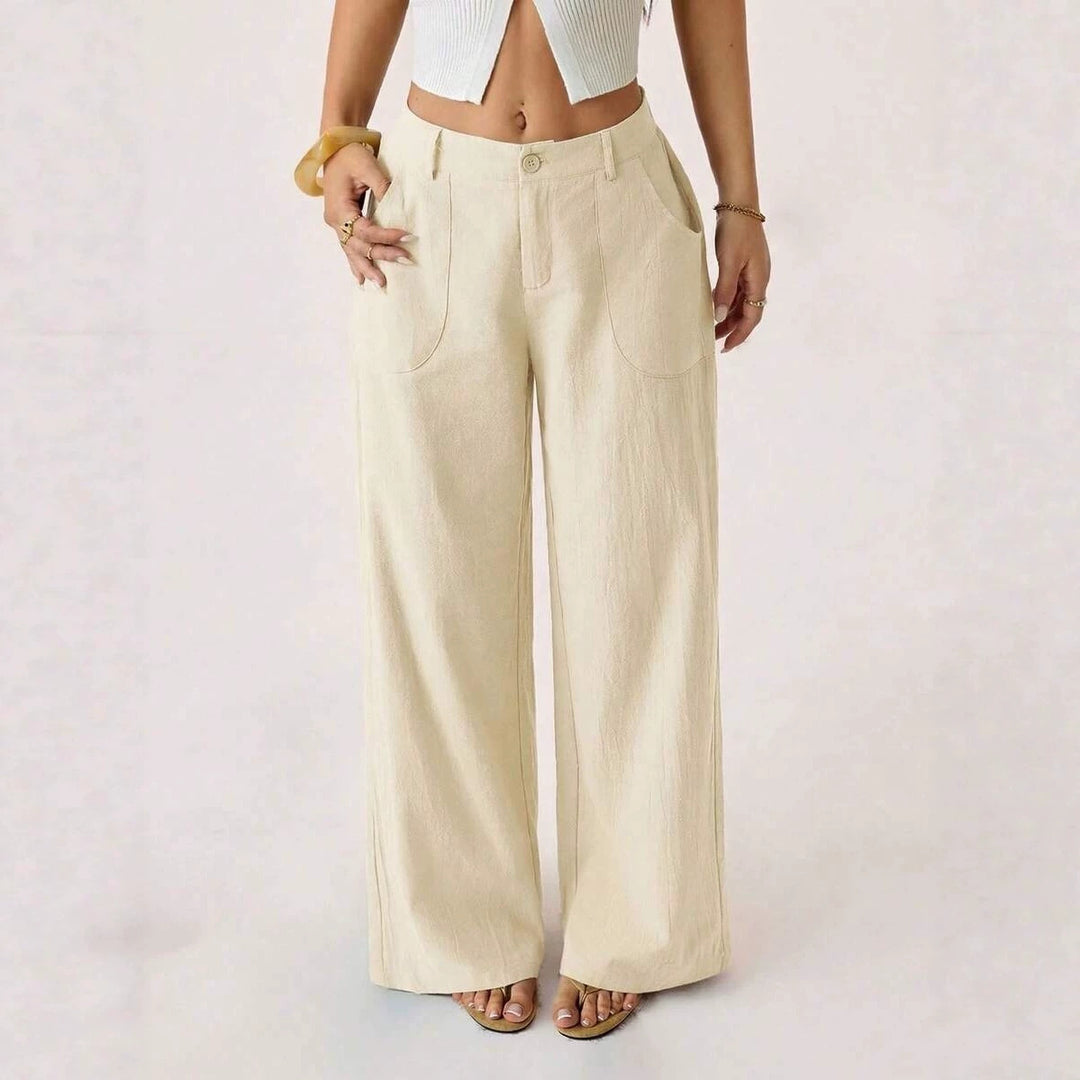 Women’s Linen Wide Leg Pants