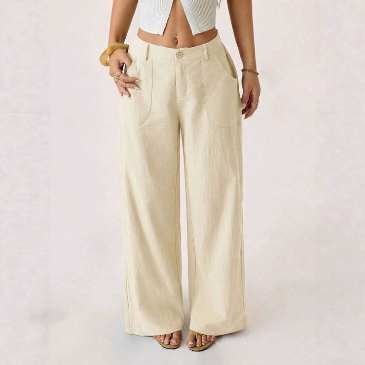Women’s Linen Wide Leg Pants