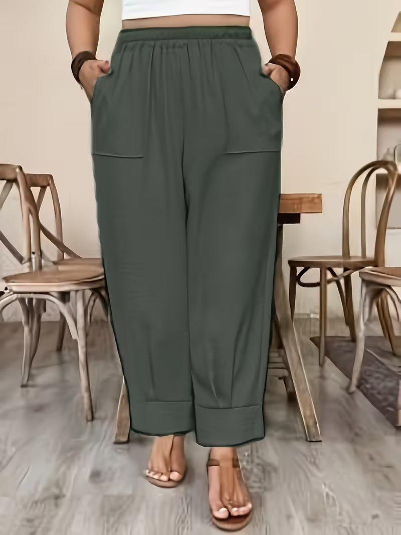 Women’s Plus Size Relaxed Harem Pants