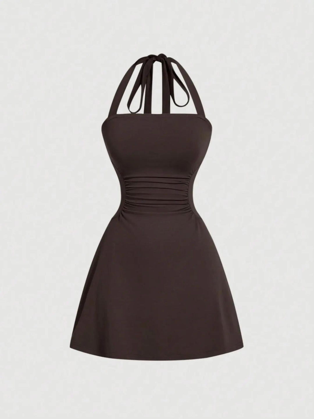 Women’s Polka Dot Backless Mini Dress